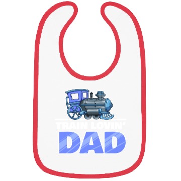 Discover Railroad Train Lovers Dad Father's Day Gift Bibs