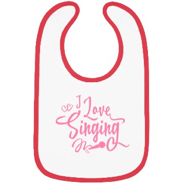 Discover Song Sing Singing School Mom Singer Singing Bibs