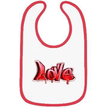 Discover love graffiti Bibs
