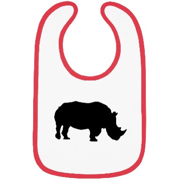 Discover Rhinoceros Bibs