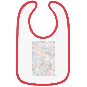 Discover Multicolor Pastel Rainbow Marble Pattern Bibs