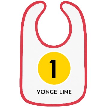 Discover Yonge Street Subway Line Bibs
