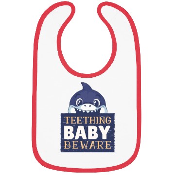 Discover Teething Baby Beware (Boys) Bibs