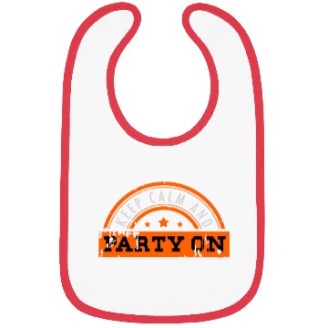 Discover Party Music Lights Drinks Bar Alcohol Fun Gift Bibs