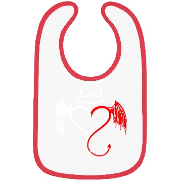 Discover Angel vs Devil Nurse and Doctor Gift Bibs