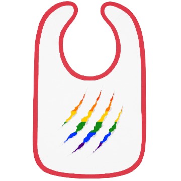 Discover LGBT Gay Pride CSD Rainbow wound Bibs