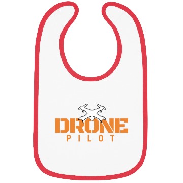 Discover Drone Pilot Drones Hobby Pilot Airplane Gift Bibs