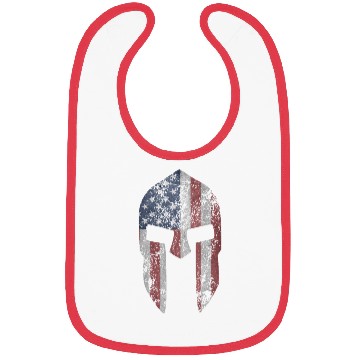 Discover Spartan Stars & Stripes Bodybuilding distressed Bibs