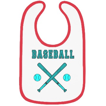 Discover Baseball bat with balls Bat Bibs