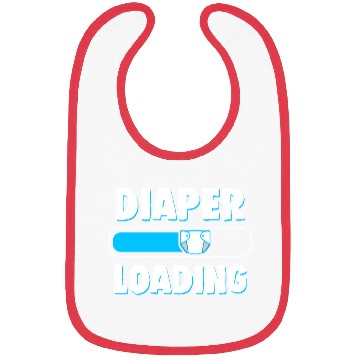 Discover Funny Diaper Loading Design for Adults Kids ABDL Bibs