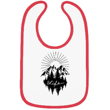 Discover Mountains Camping Hiking Outdoor Forest Bibs
