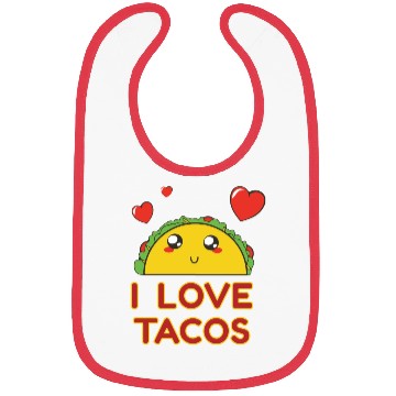 Discover I Love Tacos Bibs