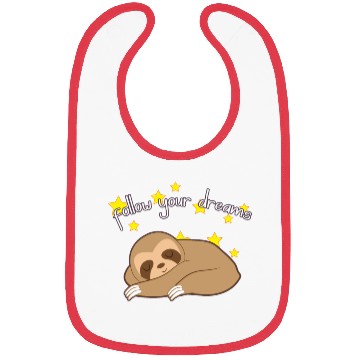 Discover Sloth Animal Bibs