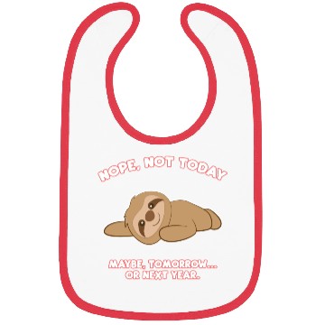 Discover Sloth Animal Bibs