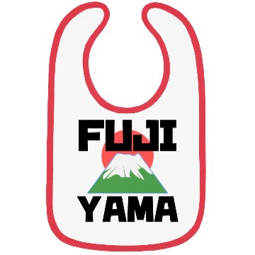 Discover Mount Fuji Fujiyama Volcano Japan Bibs
