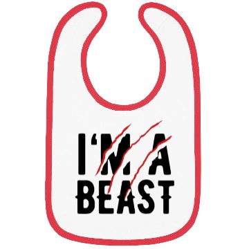 Discover I’m a beast Bibs