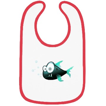 Discover Cute Killer Fish Bibs