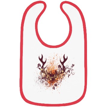 Discover Deer antlers with floral Bibs