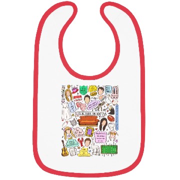 Discover Friends Show Bibs