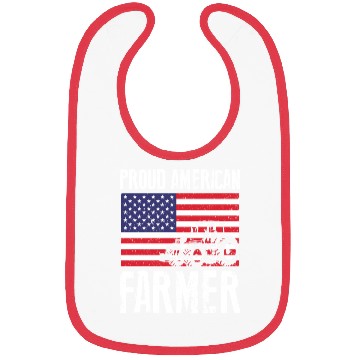 Discover Proud American Farmer Gift Bibs