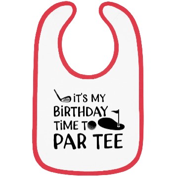 Discover Its My Birthday Time Par Bibs Cool Mini Golf
