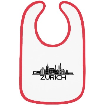 Discover Zurich Switzerland gift Bibs