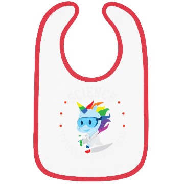 Discover Funny Science Is Like Magic But Real Unicorn Gift Bibs
