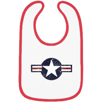 Discover USAF US Air Force Roundel Bibs