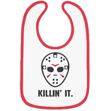 Discover Killin It Friday 13TH Halloween Jason Mask Bibs