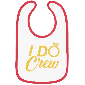 Discover Ring I Do Crew Gold Bibs