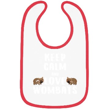 Discover Wombat Love Bibs
