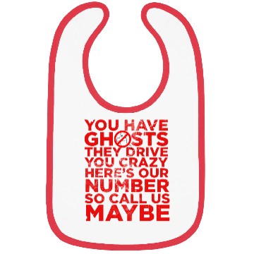 Discover paranormal creepy ghost hunter Bibs