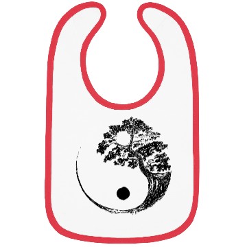 Discover Yin Yang Bonsai Tree Japanese Bibs