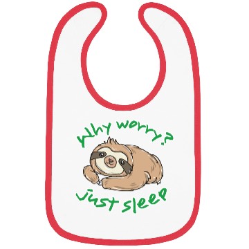 Discover Sloth Animal Bibs