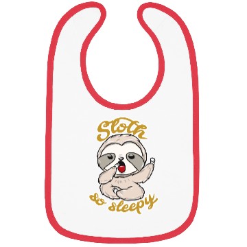 Discover Sloth Animal Bibs