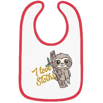 Discover Sloth Bibs