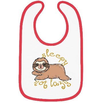 Discover Sloth Animal Bibs