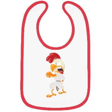 Discover Ninja Chicken Karate Fencing Martial Arts Bibs
