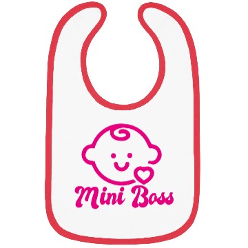 Discover Mini Boss Baby Gift Bibs