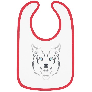 Discover Wolf Wolf Head Fenrir fenris Bibs