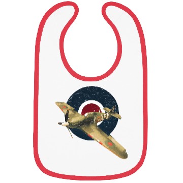 Discover Hawker Hurricane RAF WW2 Fighter Plane Bibs