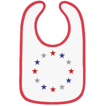 Discover STAR STARS AMERICAN CIRCLE Vector Bibs