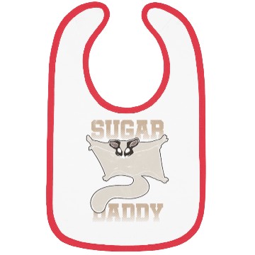 Discover Sugar Daddy Sugar Glider Flying Squirrel Bibs