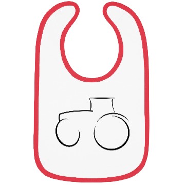 Discover Tractor Machine Car Bibs