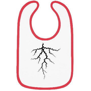 Discover lightning thunder weather storm storm electric pow Bibs