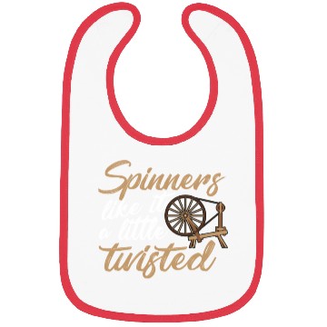 Discover Spinners like it twisted - Wool Hand Spinning Bibs