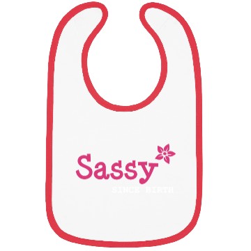 Discover Sister, Sassy since birth Bibs