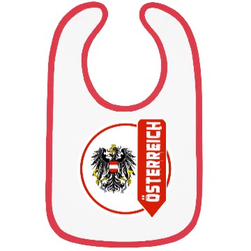 Discover Austria Design with Eagle / Gift Bibs