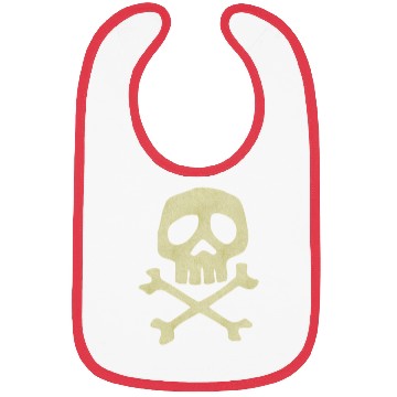 Discover Misfits Style Captain Harlock Skull Crossbones Bibs