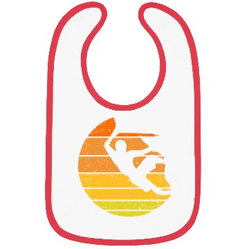 Discover Rock climbing climber mountains Bibs